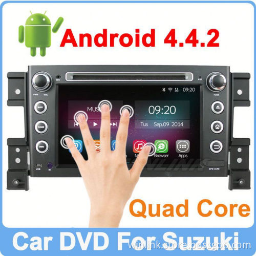 Ownice Quad Core Pure Android 4.4.2 for suzuki grand vitara car audio Built-in Wifi